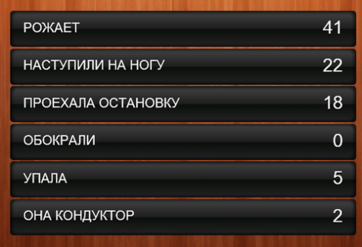 Чому в автобусі кричить жінка?